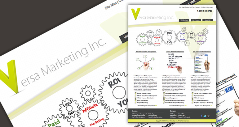 Versa Marketing Inc. Web Design - Boulder, Colorado